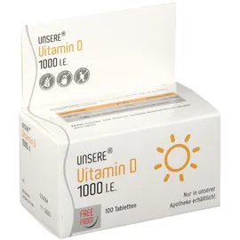 Unsere® Vitamin D 1000 I.e.