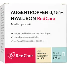 Augentropfen 0,15 % Hyaluron RedCare