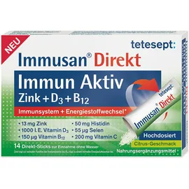 tetesept: Immusan® Direkt Immun Aktiv Zink + D3 + B12