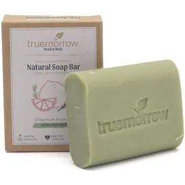 truemorrow Natural Soap Bar - Natürliche Hand- und Hautpflegeseife Grapefruit-Rosmarin
