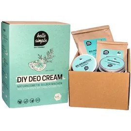 hello simple DIY-Box Deo Cream, Palmarosa-Lavender