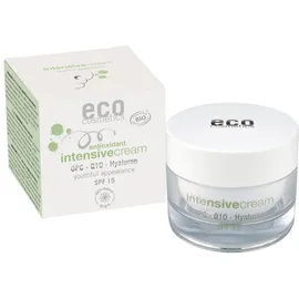 eco cosmetics Intensivcreme LSF 15 mit Opc, Q10 und Hyaluron 60ml