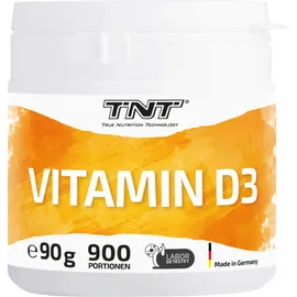 TNT Vitamin D3, als Pulver mit Dosierlöffel zum selber dosieren