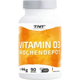 TNT Vitamin D3 Wochendepot 5600 iE, für Menschen die zu wenig Sonnenlicht abbekommen