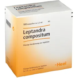 Leptandra compositum Ampullen