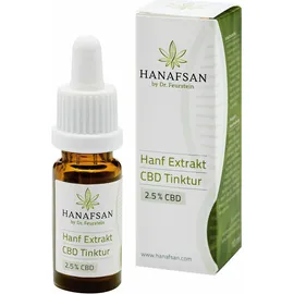 Hanafsan® Hanf Extrakt CBD Tinktur 2,5 %