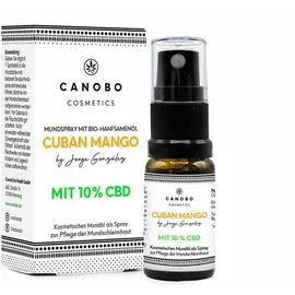 Canobo Bio CBD 10% Cuban Mango Mundspray