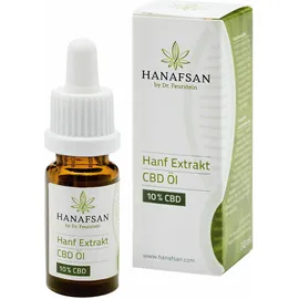 Hanafsan® Hanf Extrakt CBD Öl 10 % CBD