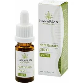 Hanafsan® Hanf Extrakt CBD Öl 5 % CBD