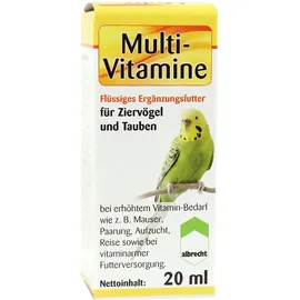 Multi-Vitamine Für Ziervögel und Tauben
