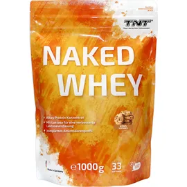 TNT Naked Whey Protein - Keks (Cookies), hoher Eiweißanteil, mit Laktase für bessere Verdauung