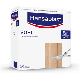 Hansaplast® Soft 4 cm x 5 m Rolle