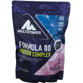 Multipower Formula 80 Protein Complex, Heidelbeere-Joghurt, Pulver