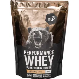 nu3 Performance Whey, Iced Coffee - Proteinpulver