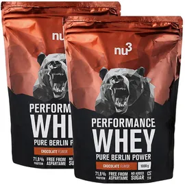 nu3 Performance Whey ,Schokolade - Proteinpulver