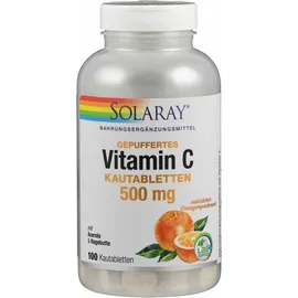 Solaray® Vitamin C Kautabletten 500 mg Orange