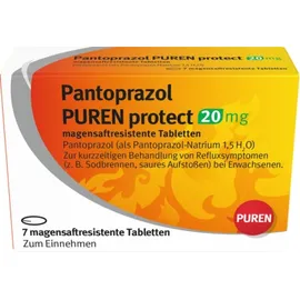 PANTOPRAZOL PUREN protect 20 mg magensaftres.Tabl.