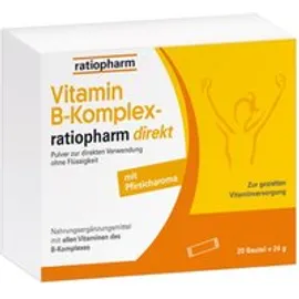 Vitamin B-komplex-ratiopharm Direkt Pulv 20 St