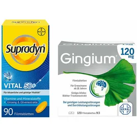 Supradyn® Vital 50+ Ginseng + Olive + Gingium® 120 mg