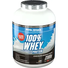 Body Attack 100 % Whey Protein Chocolate Brownie Pulver