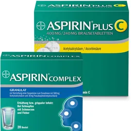Erkältungsset Aspirin® Complex + Aspirin® Plus C