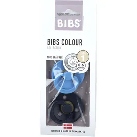 Bibs® Bibs Colour Sky Blue - Deep Space 0-6 Monate