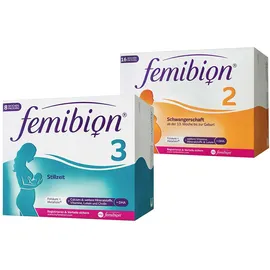 Femibion® 2 Schwangerschaft + Femibion® 3 Stillzeit
