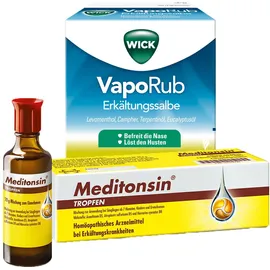 Abwehrset Wick VapoRub + Meditonsin® Tropfen