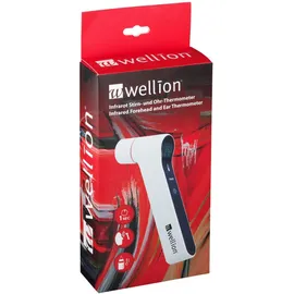 Wellion Infrarot Stirn- und Ohr Thermometer