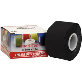 Pressotherm® Sport-Tape 3,8 cm x 10 m schwarz