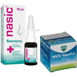 Wick VapoRub + Nasic® Nasenspray