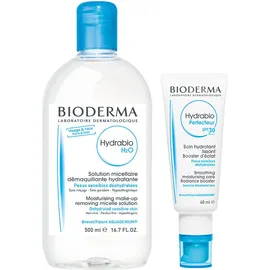 Bioderma Hydrabio H2O 4-in-1 Mizellen-Reinigung 500 ml + Bioderma Hydrabio Perfecteur SPF 30 40 ml