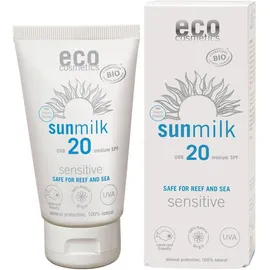 eco cosmetics Sonnenmilch Lsf20 sensitive 75ml