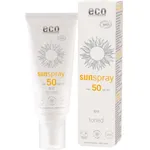 eco cosmetics Sonnenspray LSF 50 getönt Q10 100ml
