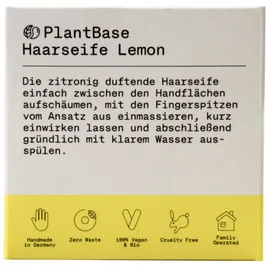 PlantBase Haarseife Lemon