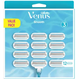 Gillette Venus - Ersatzklingen 'Smooth' (12er Pack)