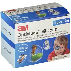 Opticlude 3M Silicone Disney Boys mini 5 cm x 6 cm