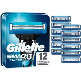 Gillette - Ersatzklingen 'Mach3 Turbo 3D' (12er Pack)
