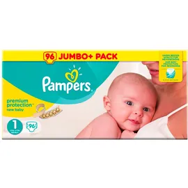 Pampers - HalbmonatsBox 'Premium Protection New Baby' Gr.1 Newborn, 2-5kg (96 St.)