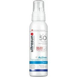 ultrasun Active Transparent Spray Spf50