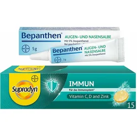 Bepanthen® Augen- und Nasensalbe + Supradyn® Immun