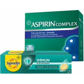 Aspirin® Complex Granulat + Supradyn® Immun
