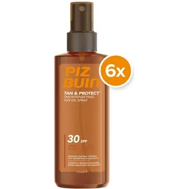 Piz Buin - Oil Spray `Tan & Protect ` LSF 30 – 6er-Pack (6x 150ml)