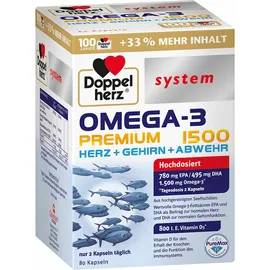 Doppelherz® system Omega-3 Premium 1500