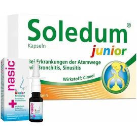 nasic® für Kinder Nasenspray + Soledum Kapseln junior