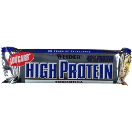 Weider 40 % High Protein Low Carb, Stracciatella, Riegel
