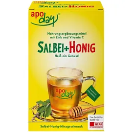 Apoday heißer Salbei + Honig + Vitamin C + Zink 10 x 10 g Pulver