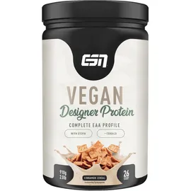ESN Vegan Designer Protein - Cinnamon Cereal, Mehrkomponenten Eiweiß aus 3 veganen Eiweißquellen
