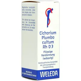 Weleda Cichorium Plumbo Cultum Rh D3