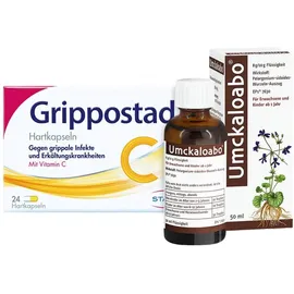 Grippostad C (24 stk) + Umckaloabo (50 ml)